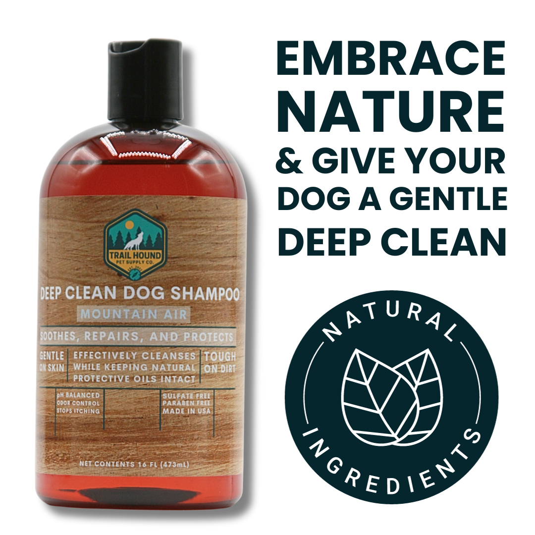 Deep Clean Dog Shampoo Mountain Air Scent Trail Hound Pet