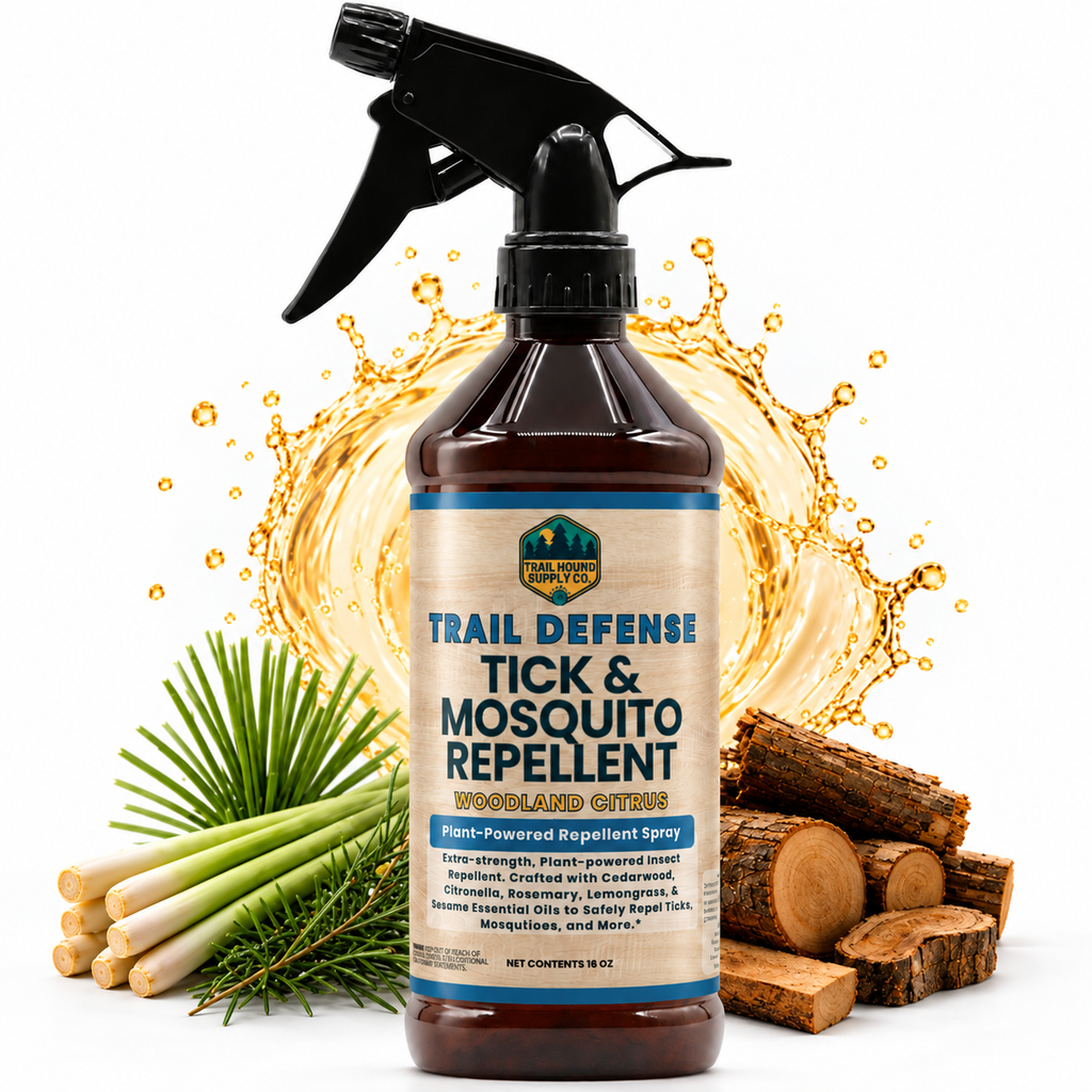 Trail Defense Tick & Mosquito Repellent for Humans and Dogs – Botanical Bug Spray
