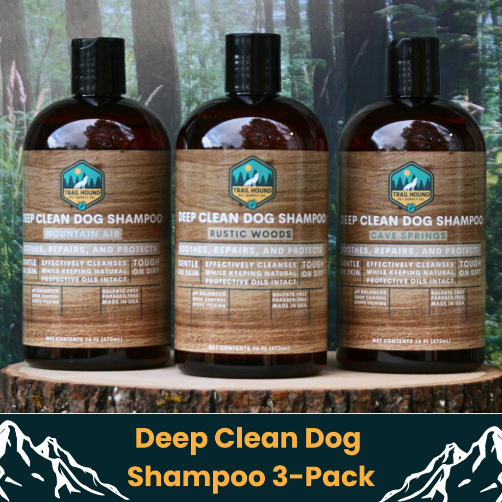 Deep Clean Dog Shampoo - 3 Pack All Scents