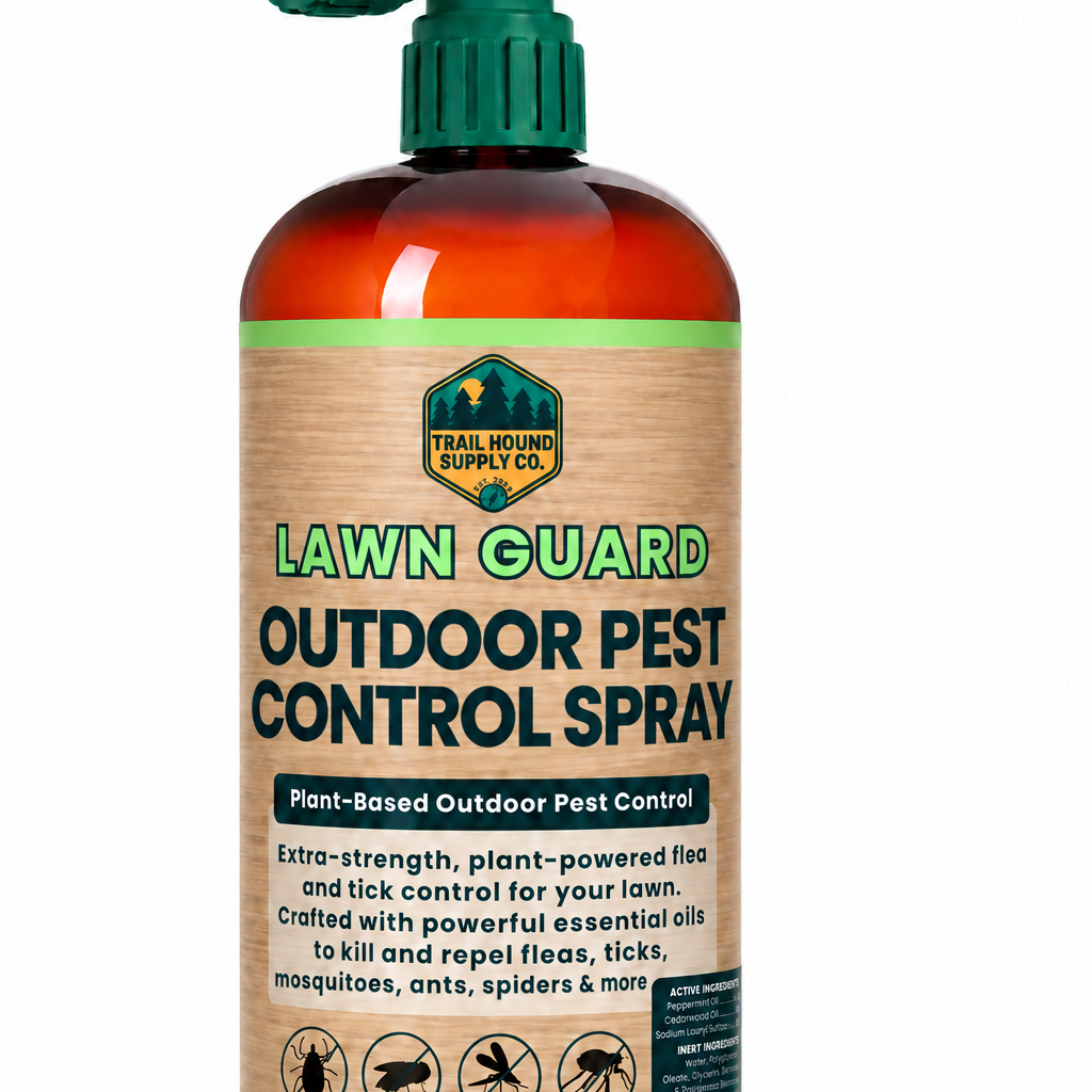 Lawn Guard Outdoor Pest Control Yard Spray - Cedarwood Essential Oil Formula - 32oz
