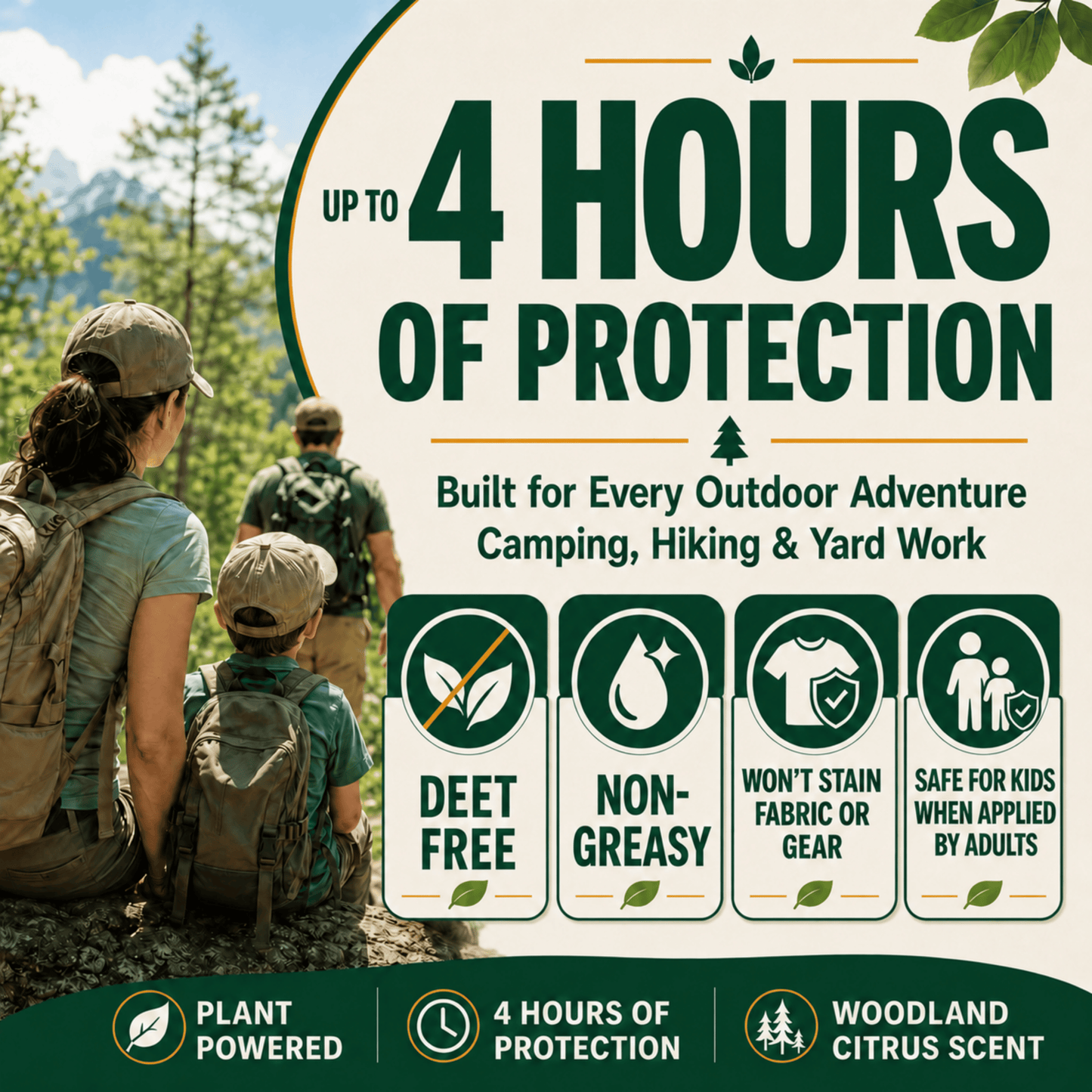 Trail Defense Tick & Mosquito Repellent for Humans and Dogs – Botanical Bug Spray