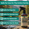 Trail Guard Extra Strength Plant Based Flea, Tick & Insect Spray for Dogs, People, & Home (Cedarwood & Rosemary) - 16oz Bottle