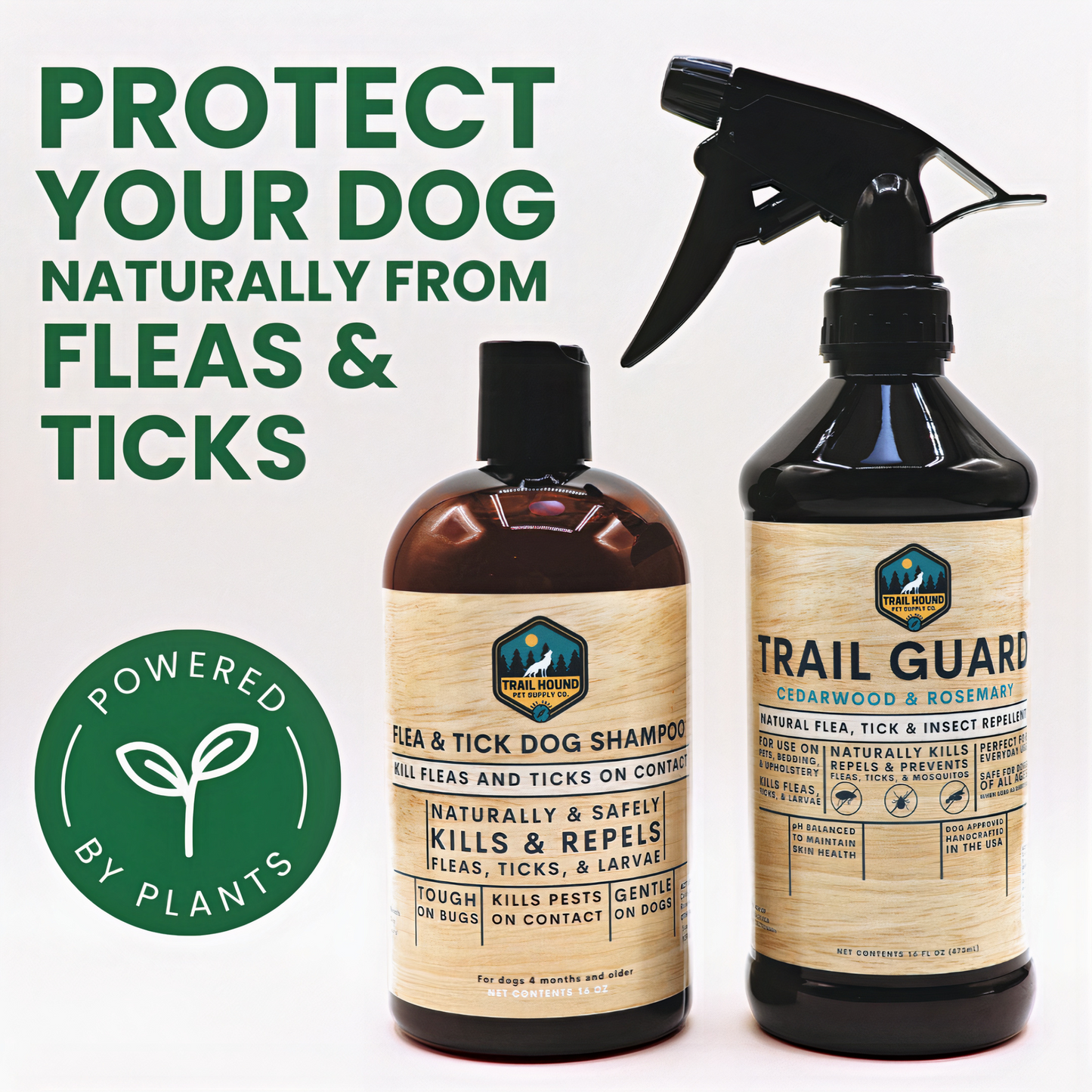 Ultimate Flea & Tick Protection Kit - Cedarwood & Rosemary